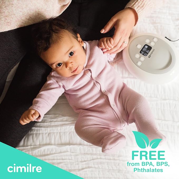 24MM Breast Shields, Spare & Replacement Breast Shields for The Cimilre Breast Pump, Comfortable Breast Pump Parts for Nursing Moms, 24MM Shields (Set of 2)