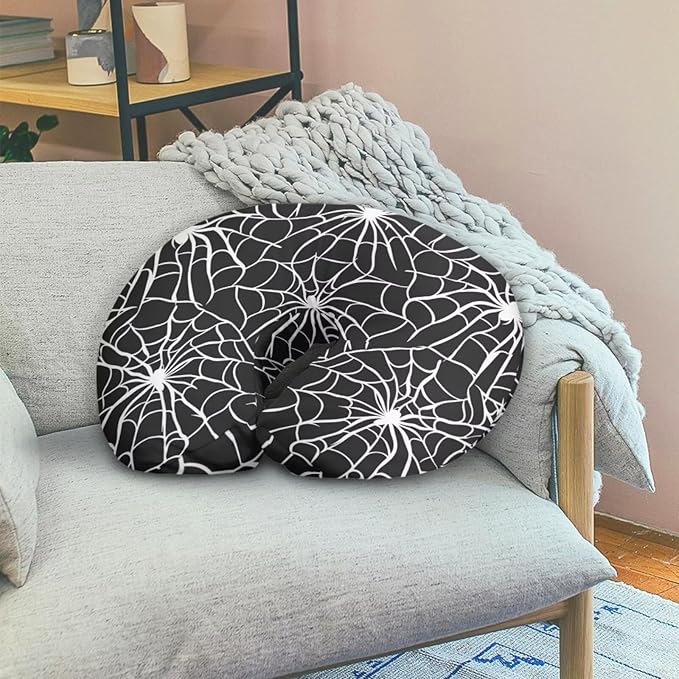 Cobweb Nursing Pillow Cover for Baby Boys Girls, Breastfeeding Pillow Slipcover Cushion Cover, Soft Fabric Fits Snug On Infant, Fits for Nursing Pillow Newborn