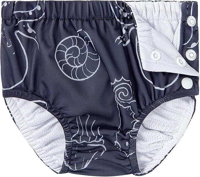 Durio 2PCS Reusable Swim Diapers - Toddler Baby Swim Diaper Soft and Waterproof for Swimming Lessons Boys and Girls
