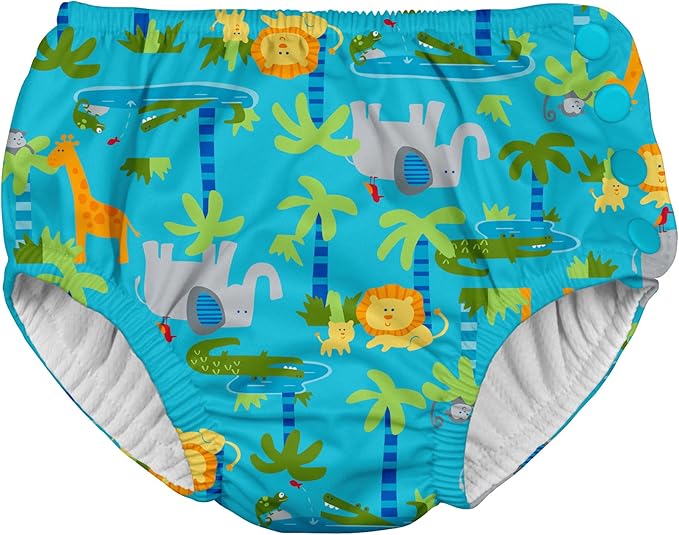 Green Sprouts Snap Reusable Absorbent Baby Swimsuit Diaper