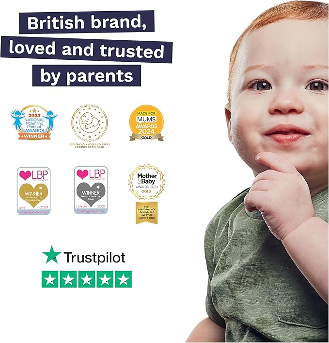 Pura Hypoallergenic Diaper Pants Size 6 (33+ lbs) Overnight, up to 12 Hours Leak Protection, Suitable for Sensitive Skin, Totally Chlorine Free, Soft Organic Cotton, 1 Pack of 17 Pull Up Pants