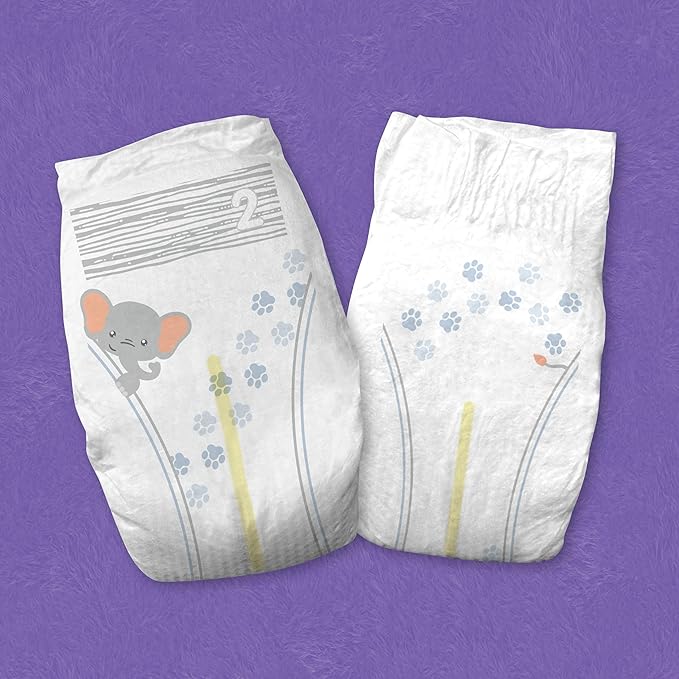 Cuties | Skin Smart, Absorbent & Hypoallergenic Diapers with Flexible & Secure Tabs | Bulk Case | Size 2 | 200 Count