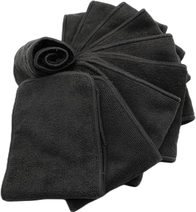 10pcs Reusable Soft 3 Layers Inserts for Baby Cloth Diaper,High Absorbing Washable Liners (10pcs-Grey Inserts)