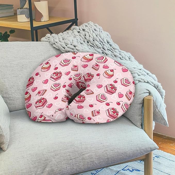 Pillow Covers，Pillowcase for Nursing Pillow and Positioner for Breastfeeding and Bottle Feeding，Propping Baby，Fits The Original Support for Breastfeeding Cute Cake