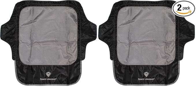 Prince Lionheart Seat Neat, Black/Grey (Pack of 2)