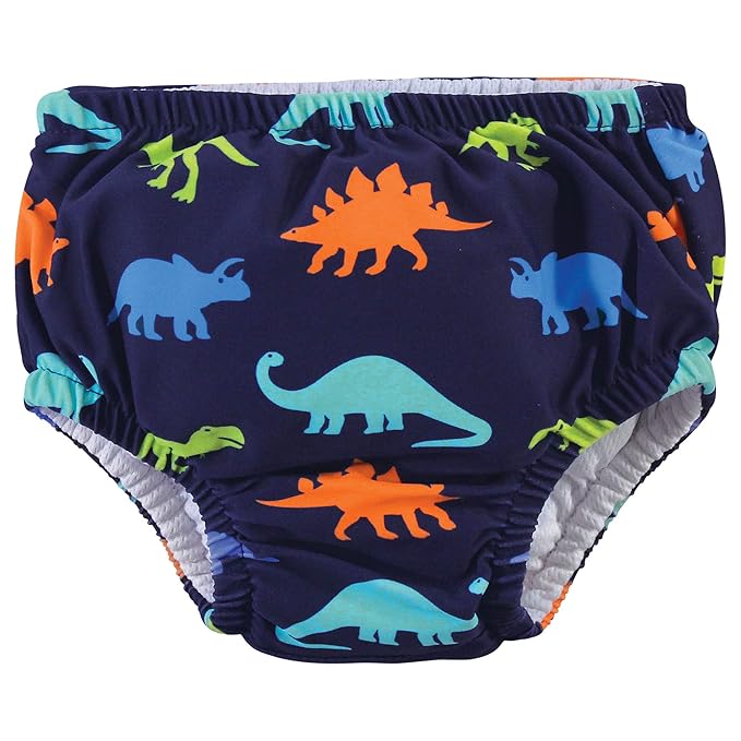 Hudson Baby Unisex Baby Swim Diapers, Dinosaurs, 12-18 Months
