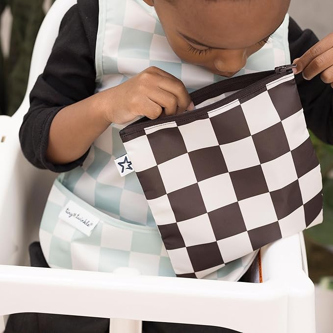 Tiny Twinkle Mess-proof Wet Bags and Snack Bags Bundle