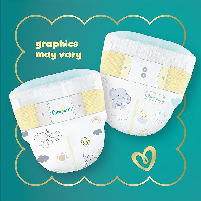 Pampers Swaddlers Diapers, Size 7 (26-50 lbs), 88 Count, Absorbent, Keeps Baby Dry and Comfortable, Skin Safe Disposable Baby Diaper (Packaging May Vary)