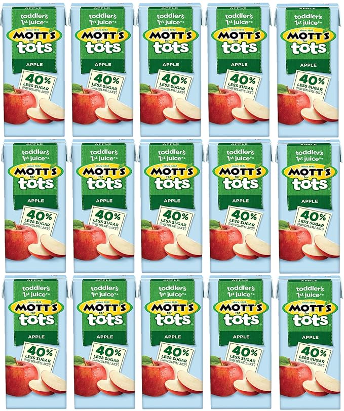 Mott's for Tot's Apple Juice Boxes, 16 Count with Bay Area Marketplace Napkins