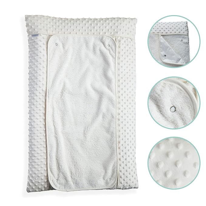 Dimple Luxury Changing Mat - Cream