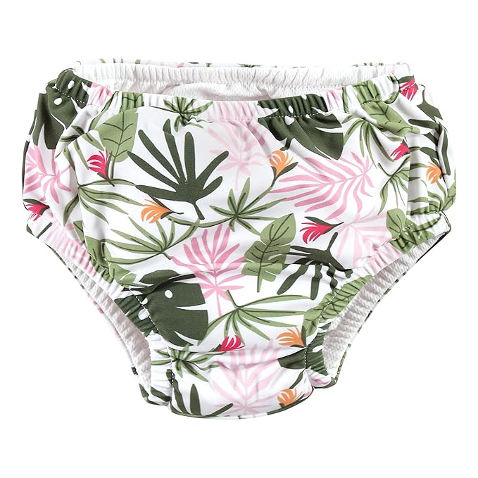 Hudson Baby Unisex Baby Swim Diapers, Flamingo Tropical, 18-24 Months