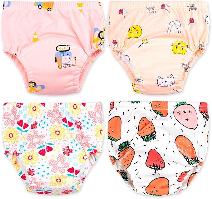Max Shape Baby Girls Training Underwear & Pants - 7 Pack