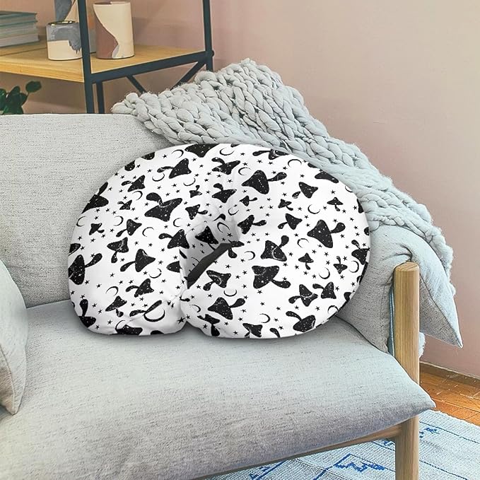 Mushroom Breastfeeding Pillow Slipcover for Baby Nursing Pillow Cover Cuddle Pillow Slipcover Detachable Nursing Pillow Protective Baby Feeding Baby Essentials