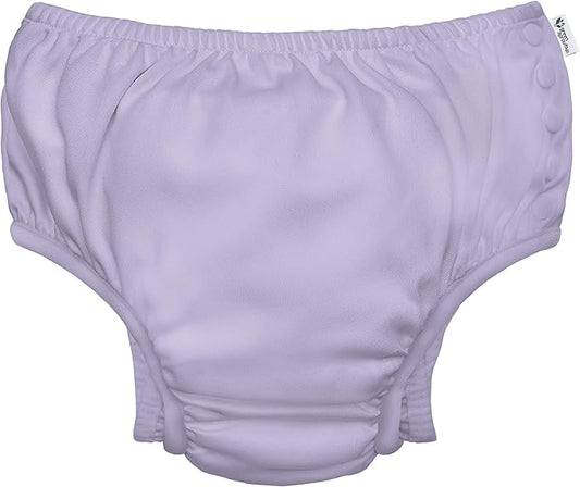 green sprouts Baby Toddler Eco Snap Swim Diaper - Lavender - 6mo