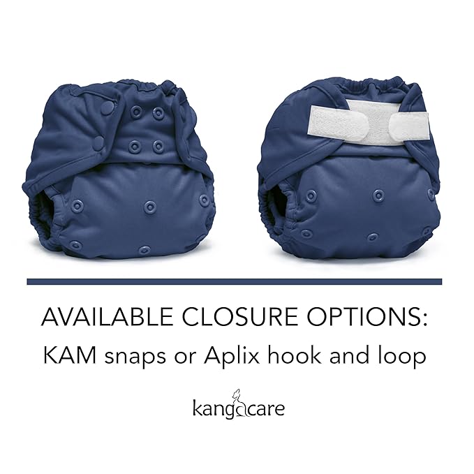 Kanga Care Rumparooz Double Leg Gusset Reusable Cloth Diaper Cover Newborn Aplix Orchid 4-15lbs