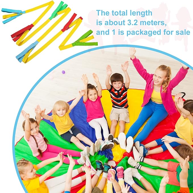 Preschool Walking Rope with Handles Children Safety Walking Rope Preschool Walk in Line Ropes Fits up to 12 Children 2 Teachers for Toddlers Kids Daycare Preschool Walk Guides