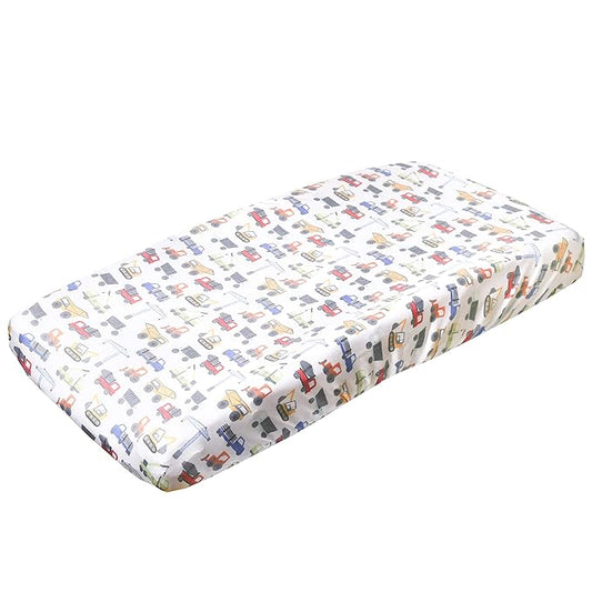 Copper Pearl Premium Knit Changing Pad Cover Soft, Stylish, and Universal Fit for All Standard Diaper Changing Pads, Trendy Design Changing Pad Covers, Diesel