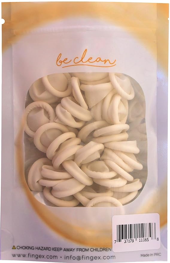 Disposable Cream Applicators for Clean Diaper Cream and Baby Lotion Application. Latex Finger Guards. (50)