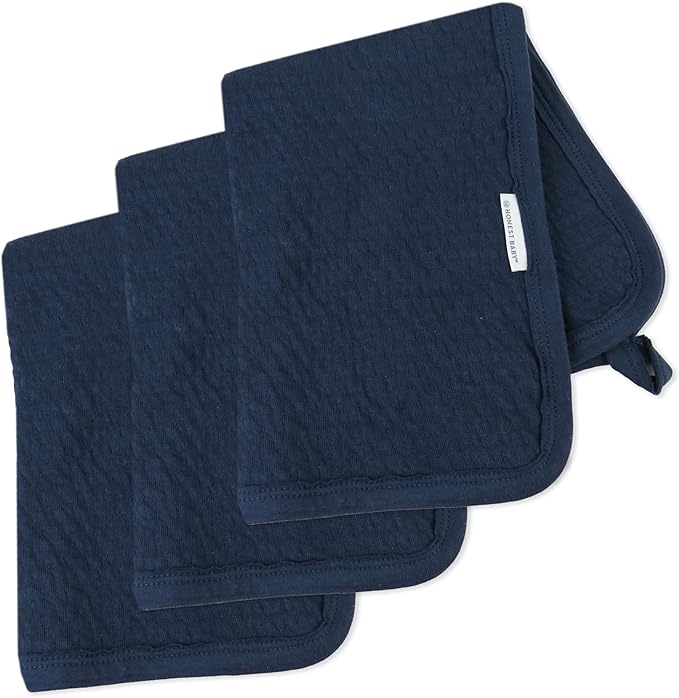 3-Pack Matelasse Burp Cloth