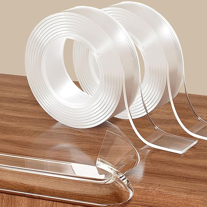 2 Pack x 0.8 in x 6.6 FT,Clear Soft Corner Protectors for Furniture Strip,Sharp Edge & Table Bumper,Window Edge,Wall Protector, Soft Corner Guards Safe for Proof,Table Corner Protectors in Family