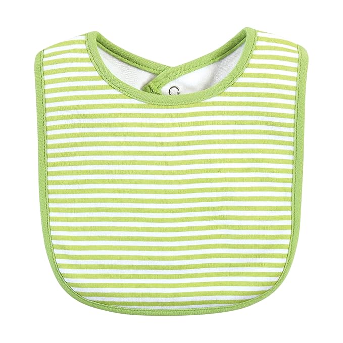 Hudson Baby Unisex Baby Cotton Bibs, Taco Truck, One Size