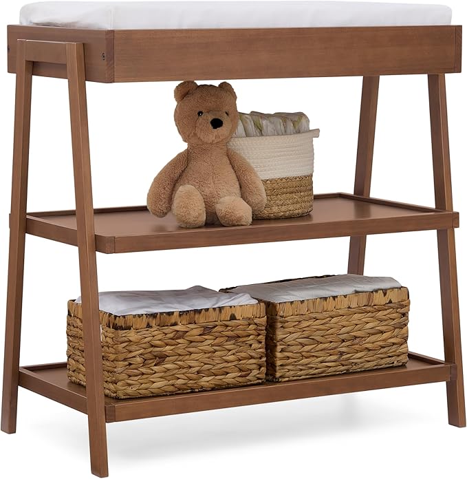 Delta Children Scout Changing Table, Chestnut