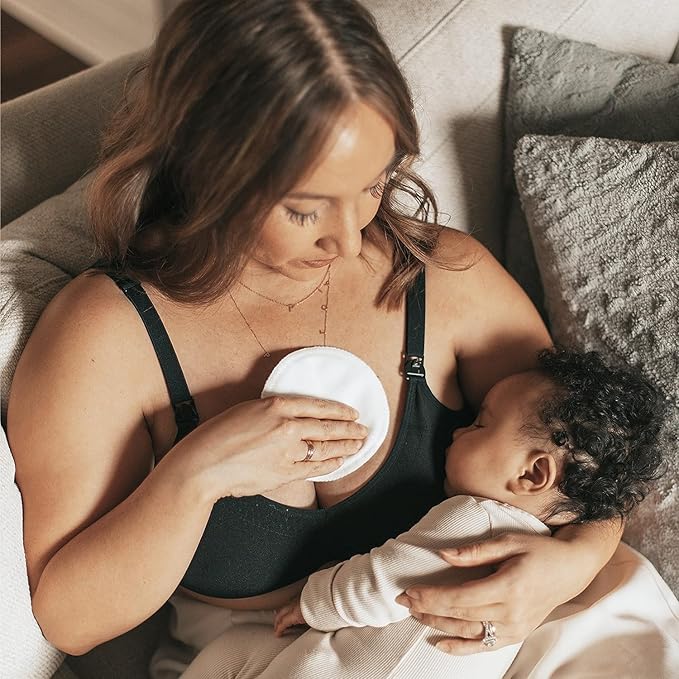 Dr. Brown’s Lanolin + Nipple Balm with Disposable One-Use Absorbent Breast Pads for Breastfeeding and Leaking - 60pk