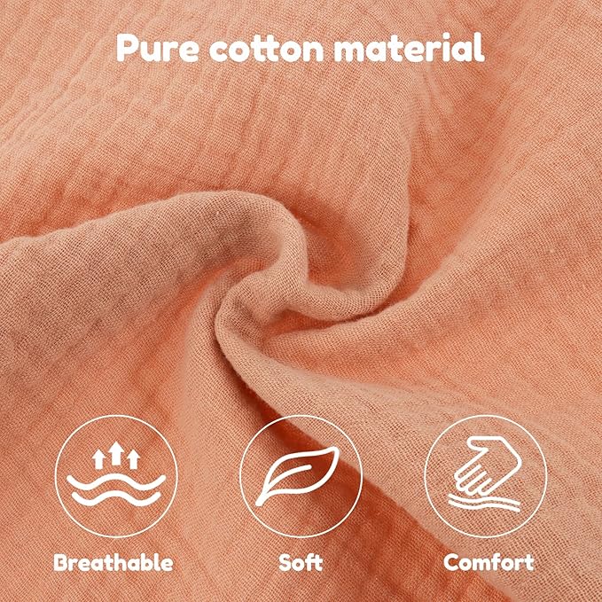 2Pcs Nursing Pillowcover, Nursing Cover Hidden Zip Nursing Pillowcover Easy to Fit Nursing Cover Flexible Easy to Use Nursing Pillowcover Soft Nursing Cover for Baby (Pink)