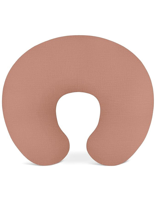 Nursing Pillow Covers, Muslin Nursing Cover for Breastfeeding Pillows, Comfortable for Baby Girls and Boys (Dusty Rose)