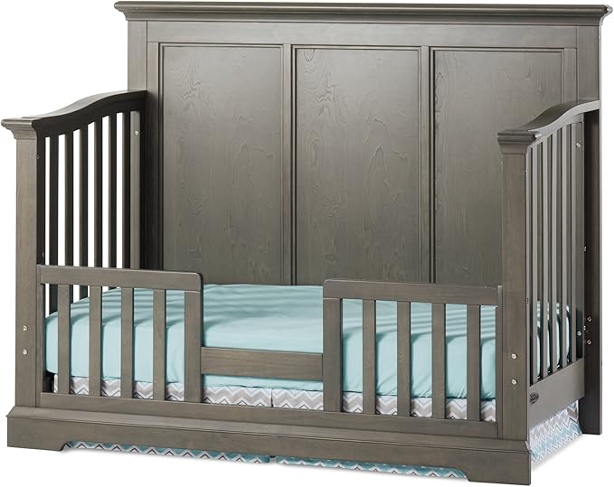 Child Craft Toddler Bed Guard Rail for Convertible Crib, Dapper Gray