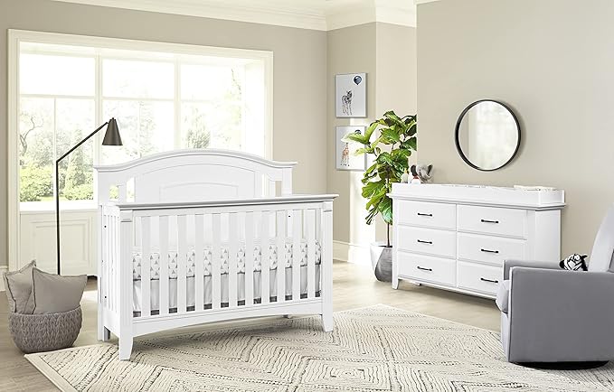 Oxford Baby Willowbrook Changing Topper, White
