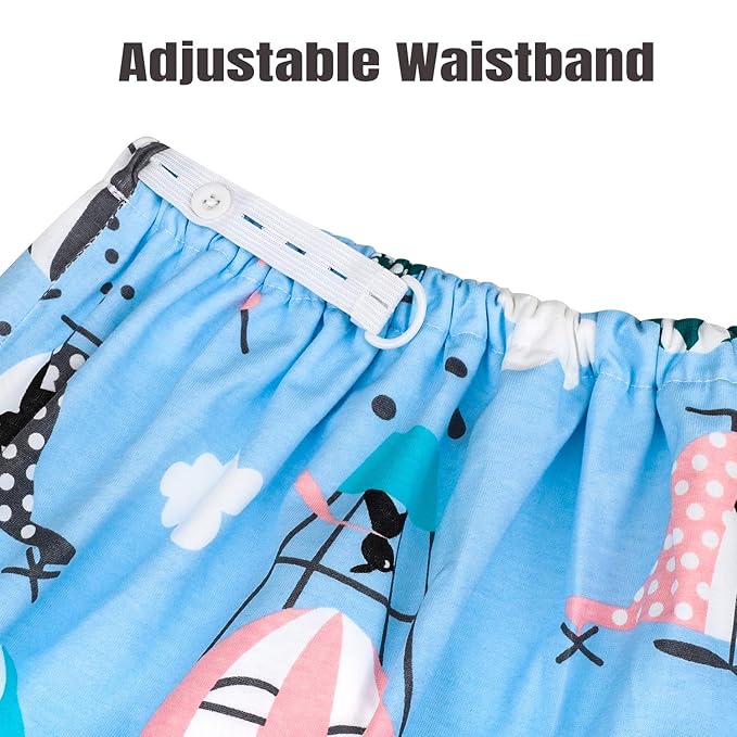MooMoo Baby Diaper Pants for Potty Training Leakproof Toddler Training Underwear for Baby Boy 0-4T
