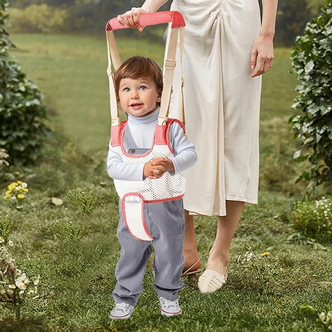 Toddler Walking Harness - Child Walker Assistant Belt, Adjustable Baby Walking Aid | Breathable Backpack Leashh for Kids, Toddler Walking Support Strap, Safe Walking Helper Suitable for Children