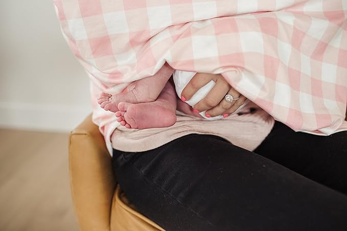 Copper Pearl Multi-Use Cover: Car Seat, Nursing, and Stroller Cover for Sun - Stretchy Fabric, All-Season Use, Stylish Designs, Easy Access for Moms - London
