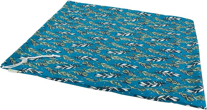 OsoCozy Cloth Diaper Pail Liner - Reusable, Washable, Waterproof Wet Bag with Drawstring. Excellent for Diaper Pails, Garbage Cans, Laundry, Recycling and Storage - Jay Feathers