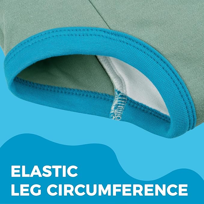 BIG ELEPHANT Potty Training Underwear, 100% Cotton Absorbent Unisex Toddler Pee Pants for Boys Girls