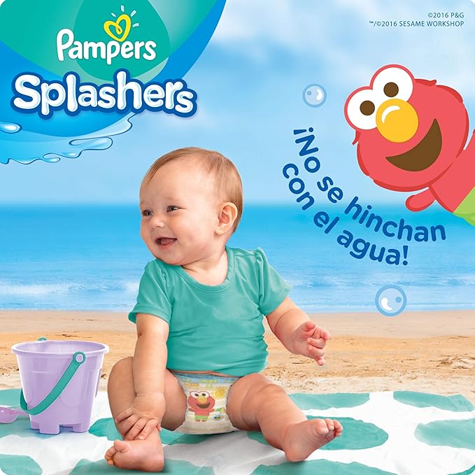 Pampers Splashers Size 6 Disposable Swim Pants 21 Count