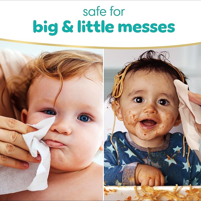 Pampers Sensitive Baby Wipes, Water Based, Clinically Proven, Hypoallergenic, and Unscented for Babies, 672 Wipes Total (8 Flip-Top Packs) [Packaging May Vary]