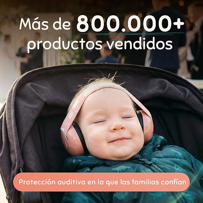Schallwerk ® Mini+ Baby Ear Muffs – Infant Noise Cancelling Headphones, Toddler Ear Protection, Baby Headphones for Noise