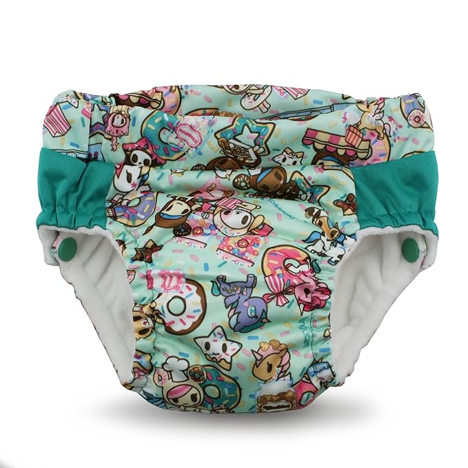 Kanga Care Lil Learnerz Reusable Toilet Training Pants (XSmall - tokiTreats & Peacock)