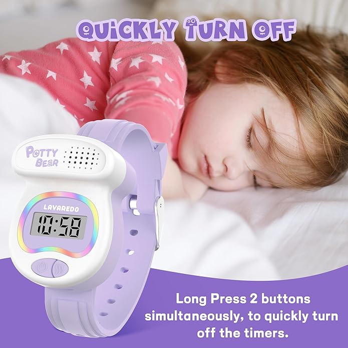 BEN NEVIS NN Potty Training Watch, Potty Timer Toilet Shape and LED Colorful Lights, Toddler Toilet Training Aid, Remind Toddler to Go to The Toilet, Best Gift for Toddlers