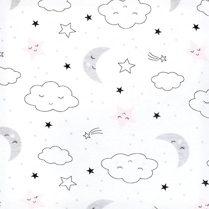 Hudson Baby Unisex Baby Changing Pad Cover, Dreamer, One Size