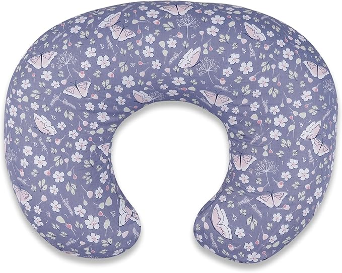 Nursing Pillow & Breastfeeding Pillow – Ergonomic C-Shape for Breastfeeding & Bottle Feeding, Standard Size Breathable with Washable Cover, Hypoallergenic,Tummy Time & Sitting Support (0-12Months)