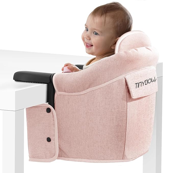 Hook On High Chair for Baby, High Chair that Attaches to Table - Clip On High Chair for Table, Portable High Chair for Travel, Highchair for Baby Seat - Portable Baby Chair for Eating