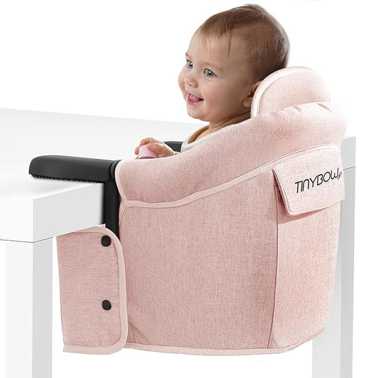 Hook On High Chair for Baby, High Chair that Attaches to Table - Clip On High Chair for Table, Portable High Chair for Travel, Highchair for Baby Seat - Portable Baby Chair for Eating