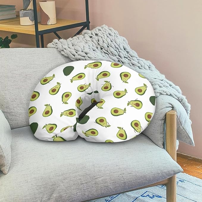 Avocado Nursing Pillow Case 1 Pack for Breastfeeding Pillow Nursing Covers Pillow Slipcover Pillowcase Stretchy Comfortable Breast Feeding Pillow Slipcover Cover Only