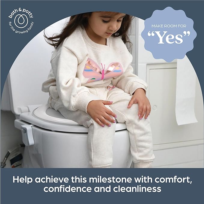 Dreambaby Potty Training Toilet Seat, Easy Fit Toddler Toilet Seat Cover, Anti-Slip for Potty Training Boys and Girls, Lightweight and Portable Potty for Toddler Travel. (Pack of 2)