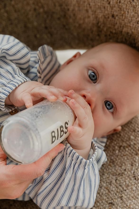 Bibs Baby Bottle 9 oz / 270 ml - BPA-Free, Dishwasher Safe - Compatible Bottle Sets (Sold Separately)