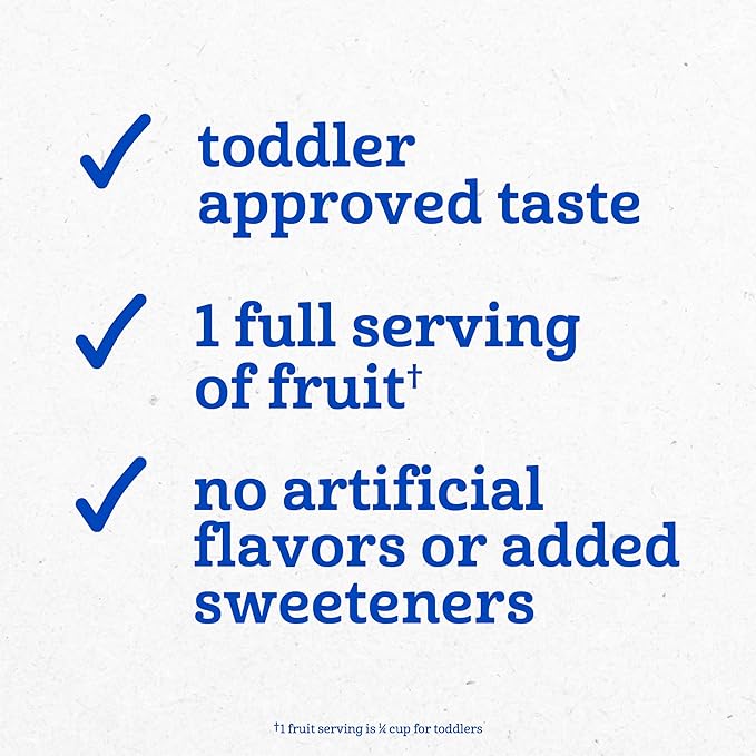 Gerber Toddler Food, Fruit Puree and Yogurt Pouches, Build Your Own Variety Pack, Toddler Pouches, 18-Pack