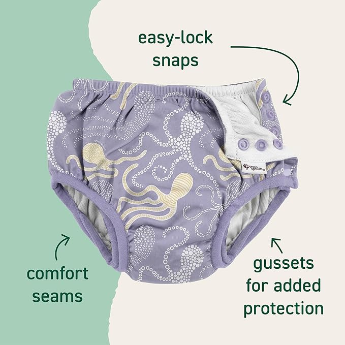 Eco Snap Diaper with Gussets